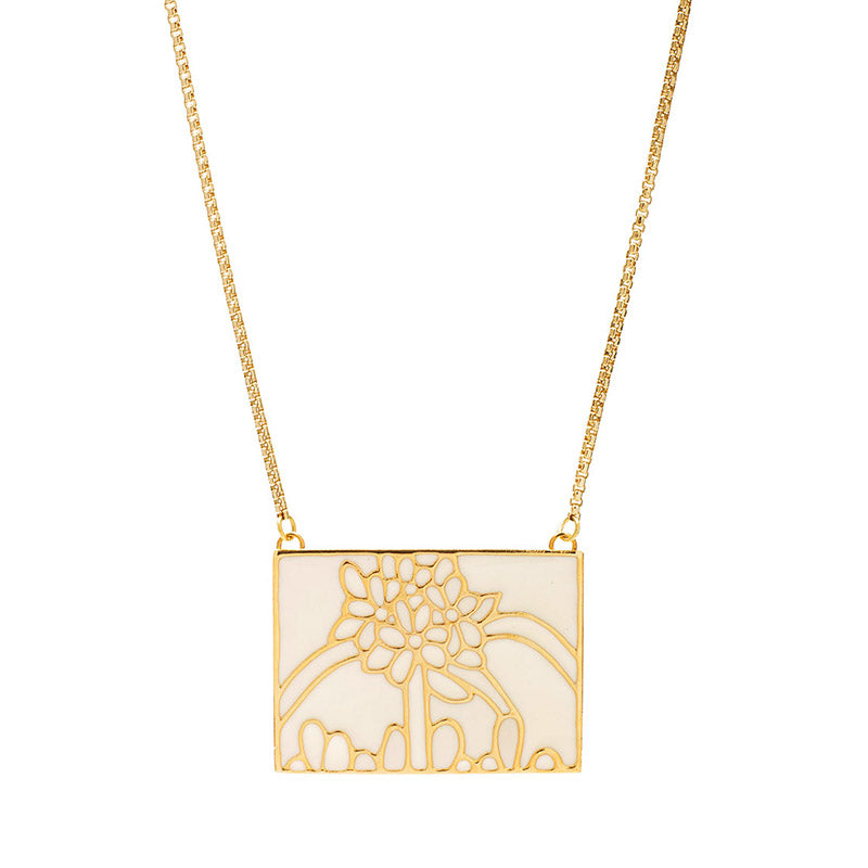 Manaca Frame Necklace