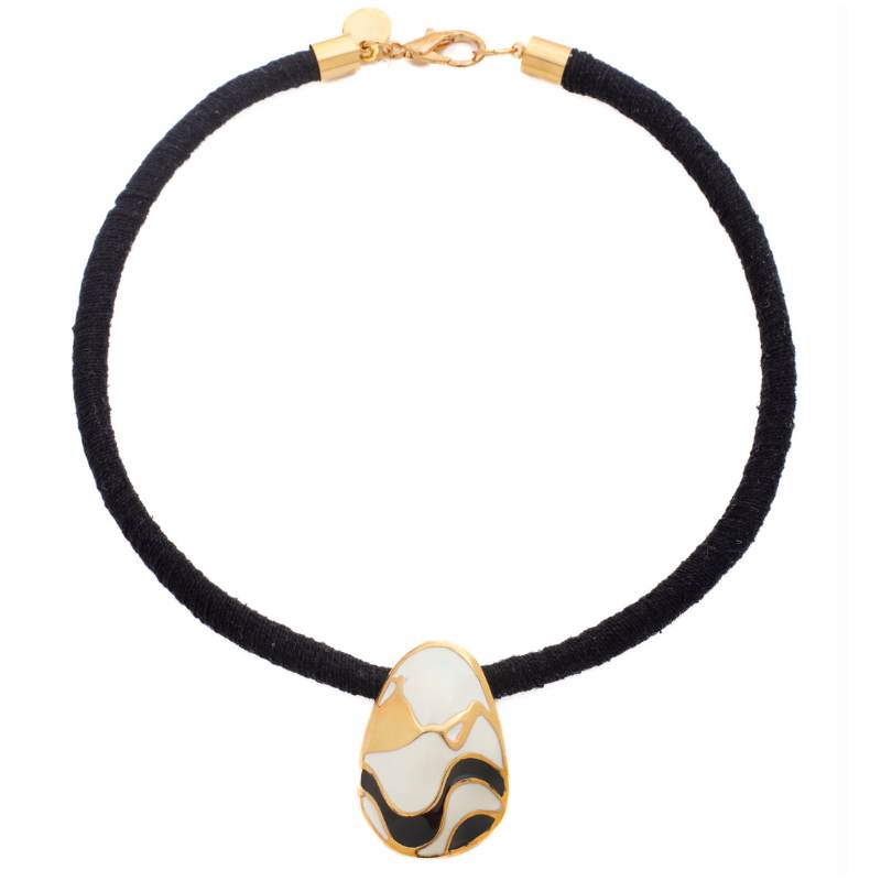 Copacabana Mosaic Pendant Choker