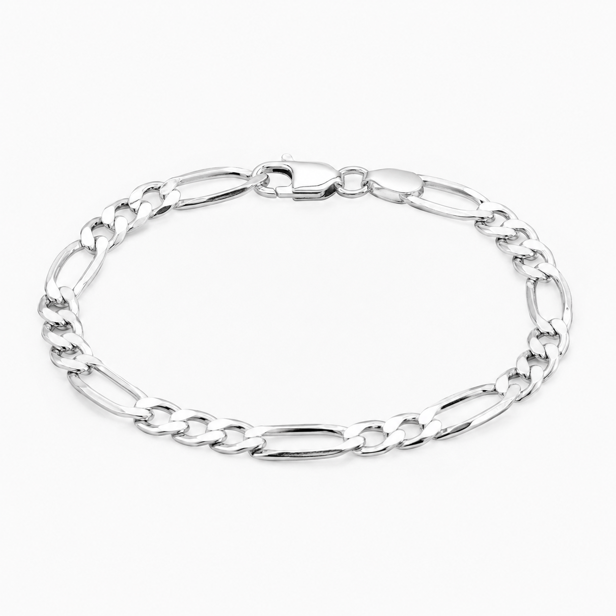 Sterling Figaro Bracelet