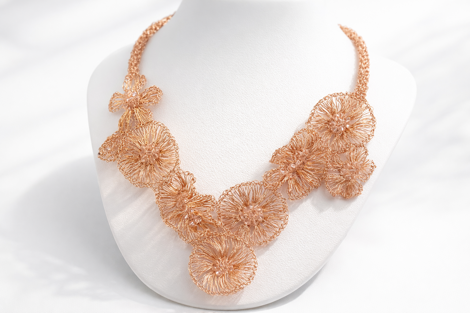 Floral Interlace Necklace