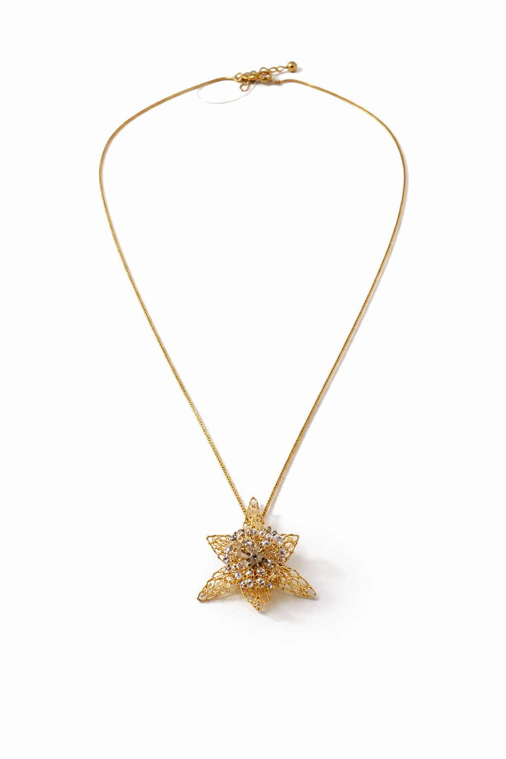 Lattice Bloom Necklace