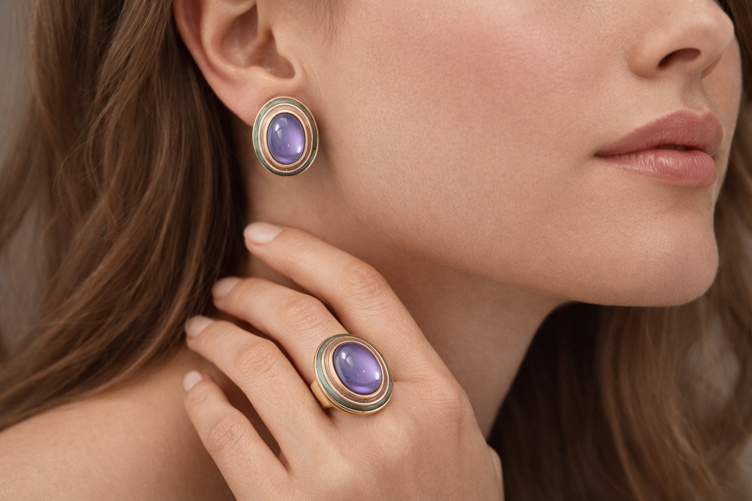 Verona Cabochon Set