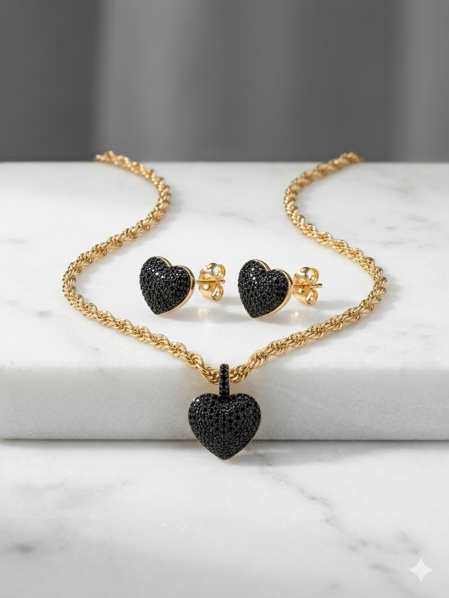 Midnight Heart Set