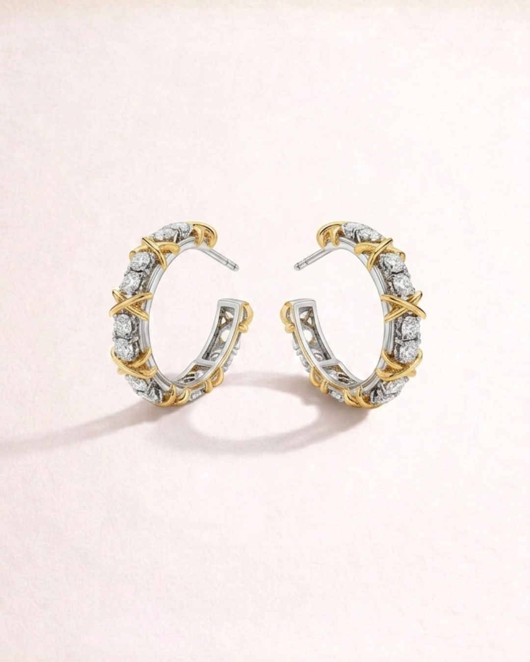 Valenne Link Hoop Earrings