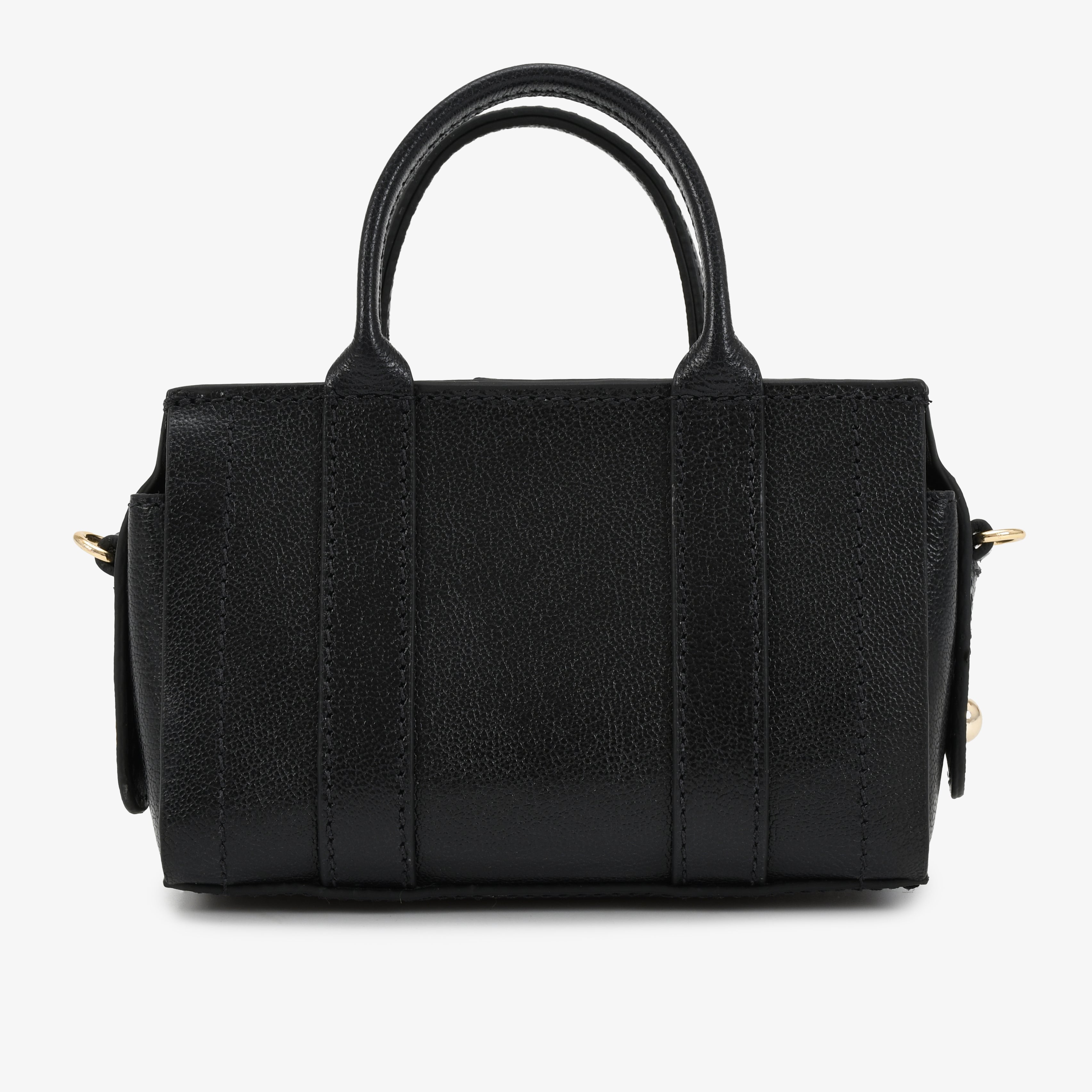 JB Bellagio Satchel Jet Noir
